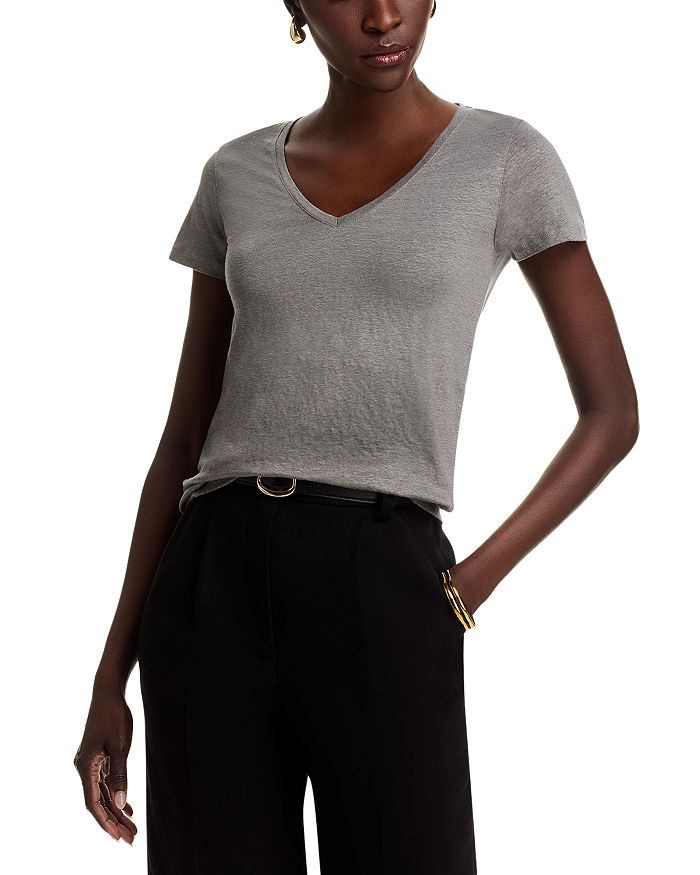 Футболка с V-образным вырезом Majestic Filatures, серый
Футболка с V-образным вырезом Majestic Filatures, серый