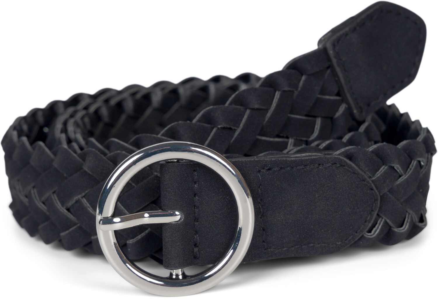 Ремень styleBREAKER Flecht, черный 
Ремень styleBREAKER Flecht, черный