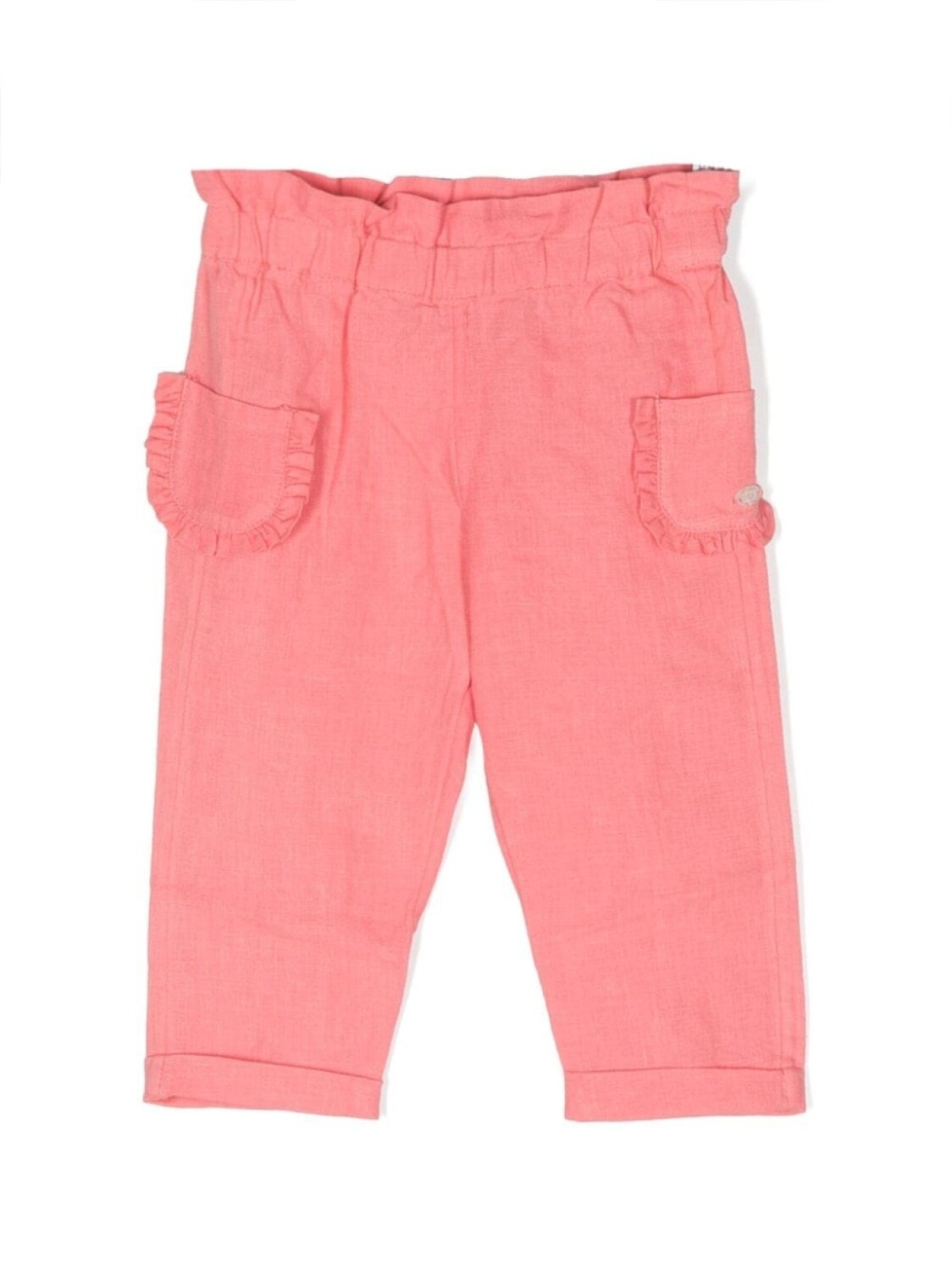 Tartine Et Chocolat льняные брюки с оборками, розовый
Tartine Et Chocolat льняные брюки с оборками, розовый