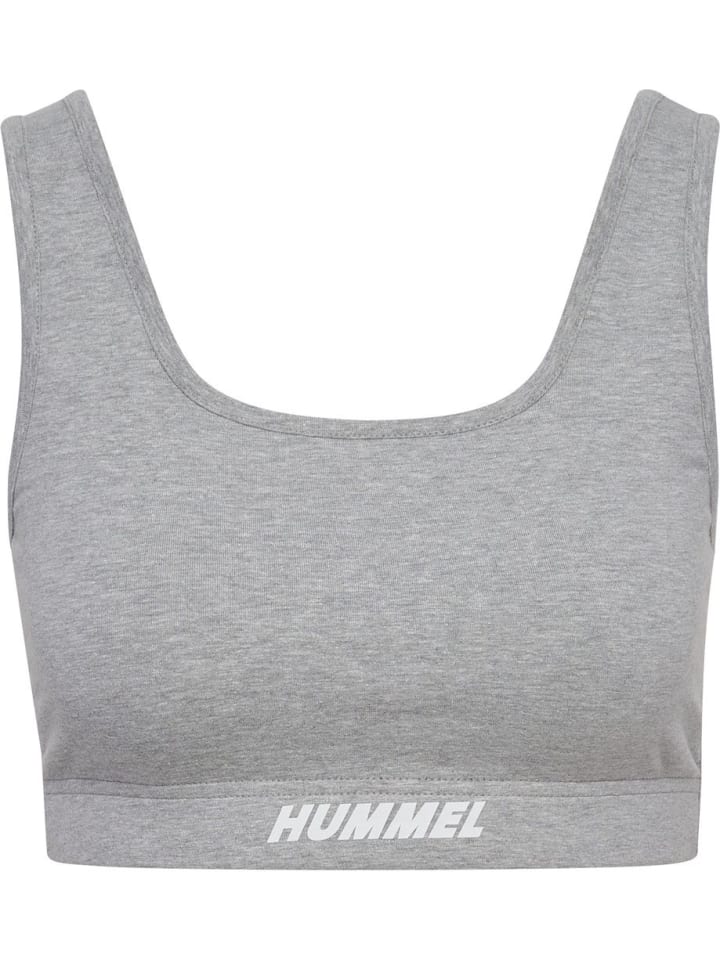 Топ Elemental Cotton Sports Top серого цвета Hummel
Топ Elemental Cotton Sports Top серого цвета Hummel