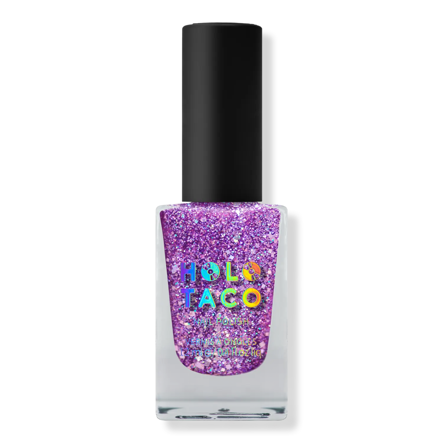 Специальный лак для ногтей Holo Taco, Glitch & Glam (warm purple holographic glitter)
Специальный лак для ногтей Holo Taco, Glitch & Glam (warm purple holographic glitter)