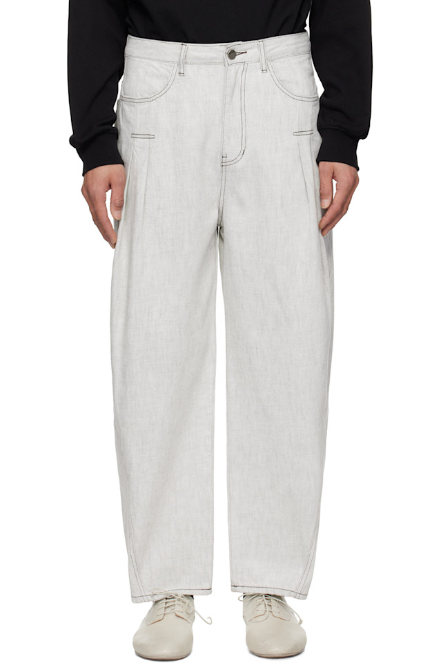 Продукт. Джинсы 75 Ader Error, белый 
Продукт. Джинсы 75 Ader Error, белый