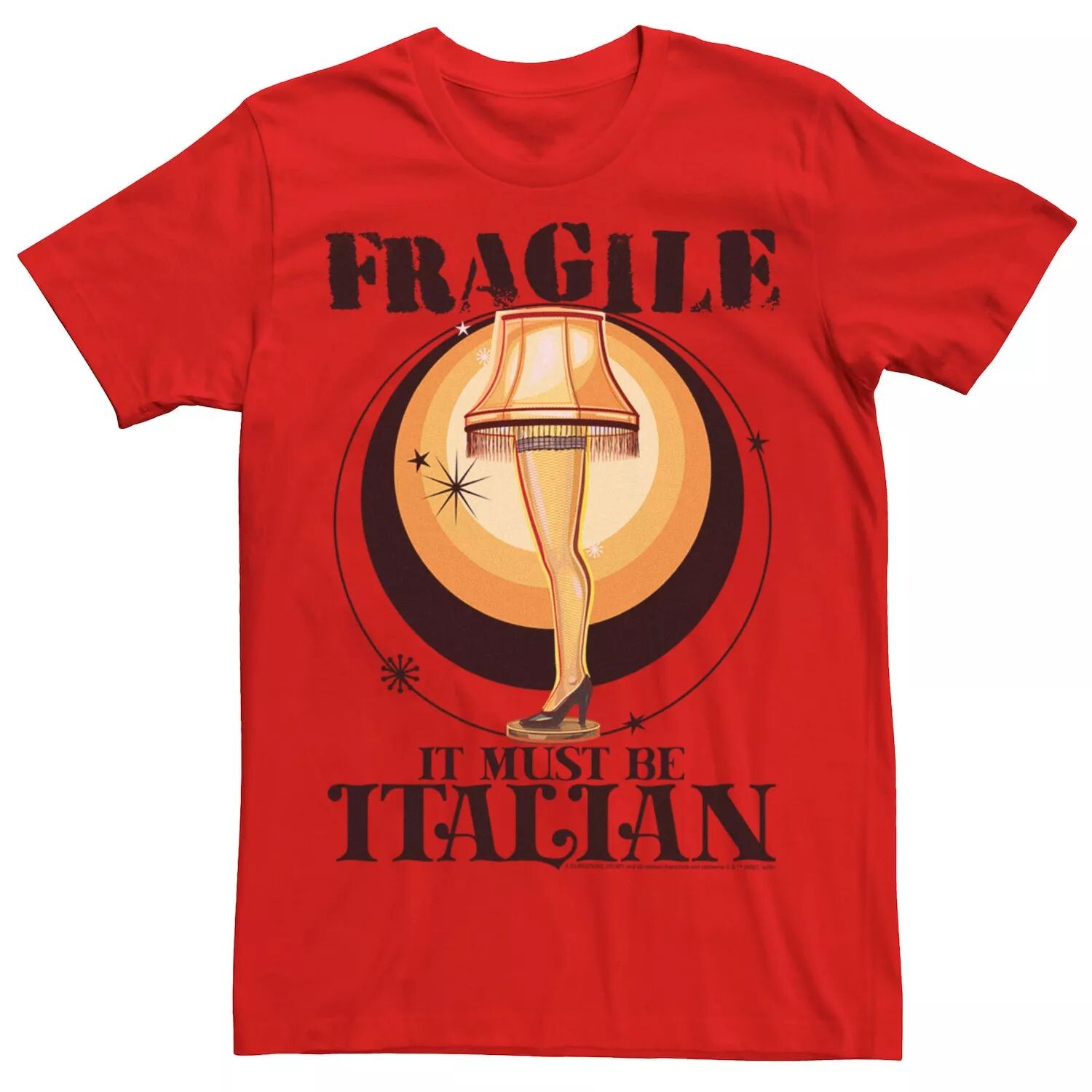 Мужская лампа "Рождественская история" Fragile It Must Be Italian Tee Licensed Character
Мужская лампа "Рождественская история" Fragile It Must Be Italian Tee Licensed Character