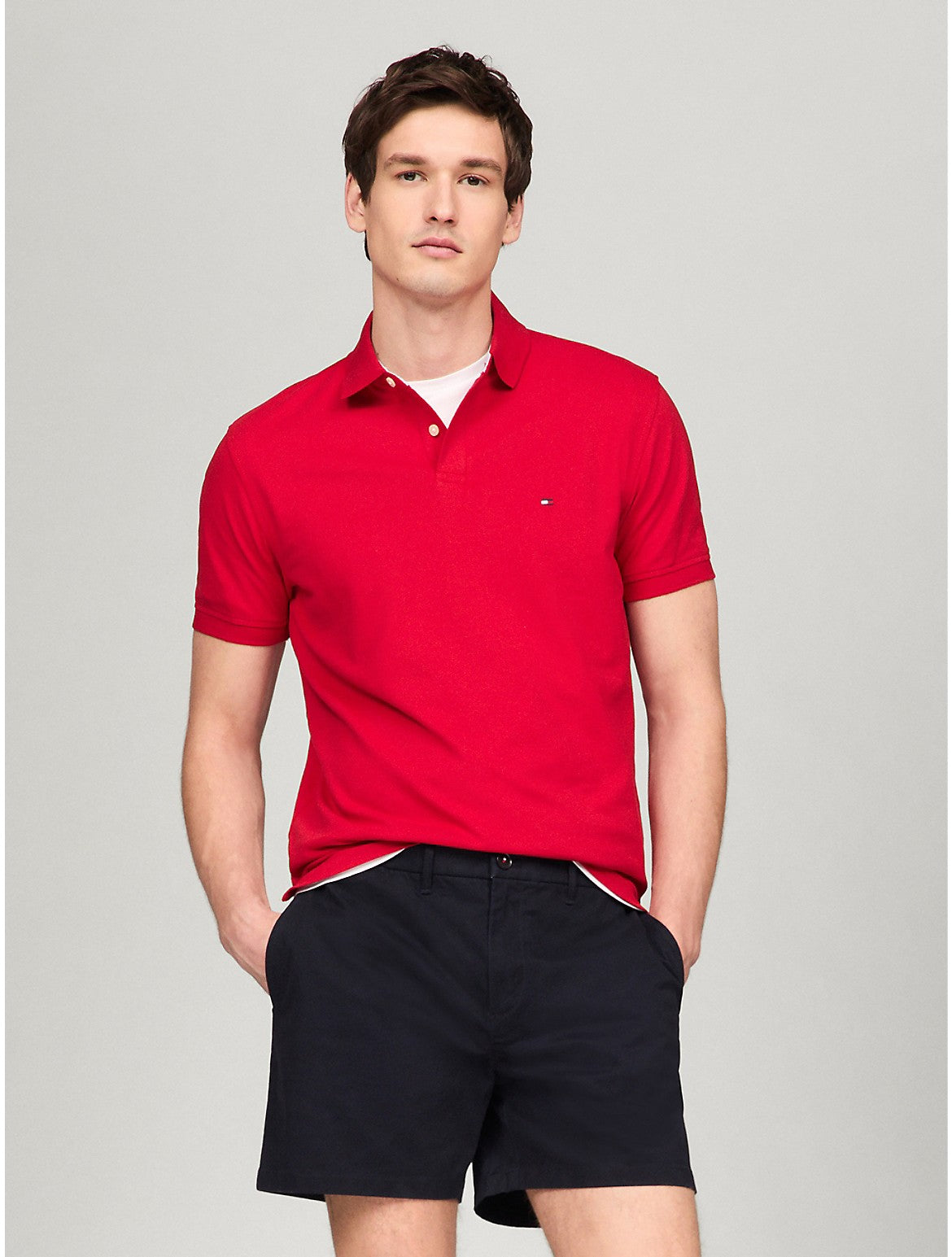 Мужская рубашка Tommy Hilfiger Stretch Regular Fit Tommy Polo, цвет primary red
Мужская рубашка Tommy Hilfiger Stretch Regular Fit Tommy Polo, цвет primary red