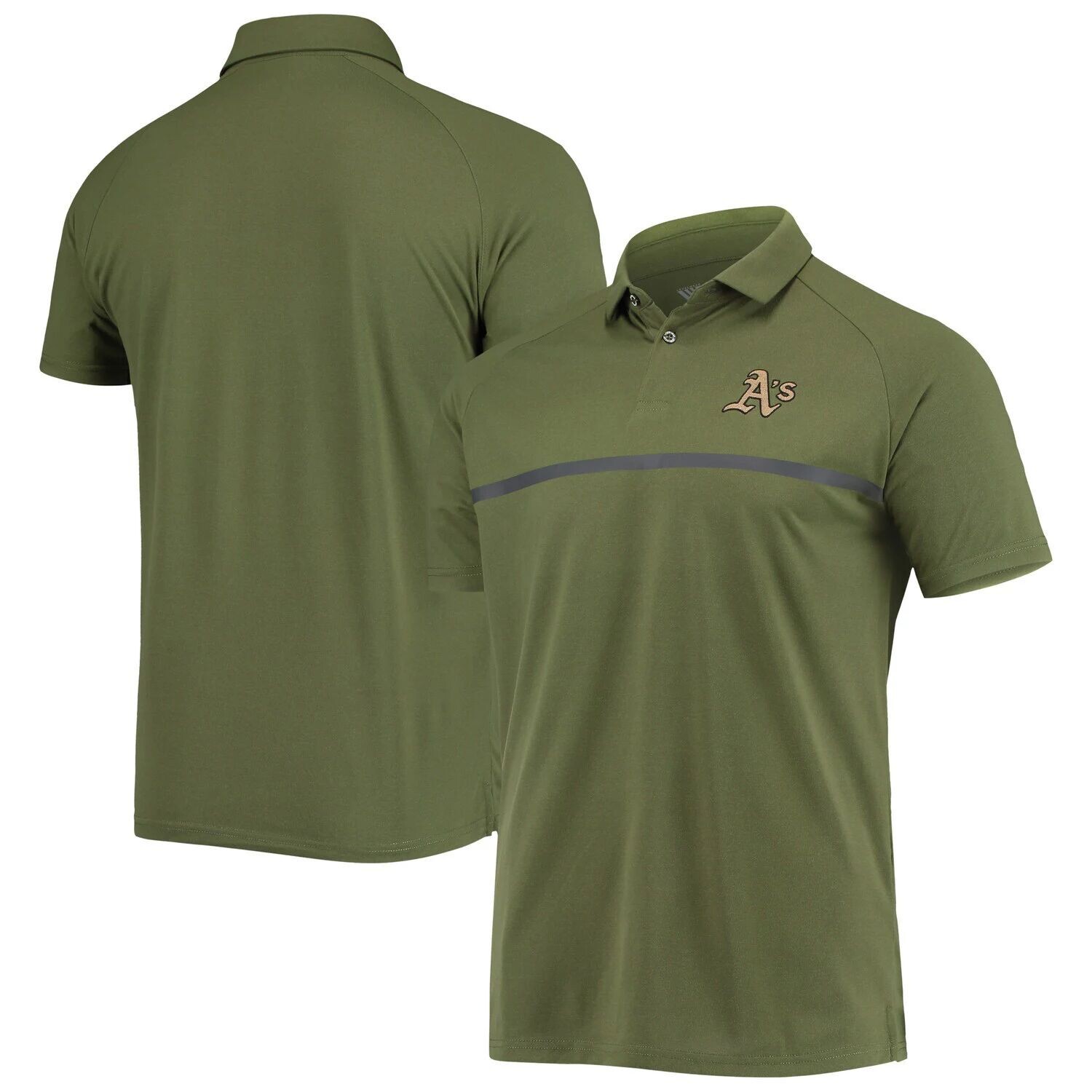 Мужская ровная одежда Olive Oakland Athletics Delta Sector Поло реглан
Мужская ровная одежда Olive Oakland Athletics Delta Sector Поло реглан