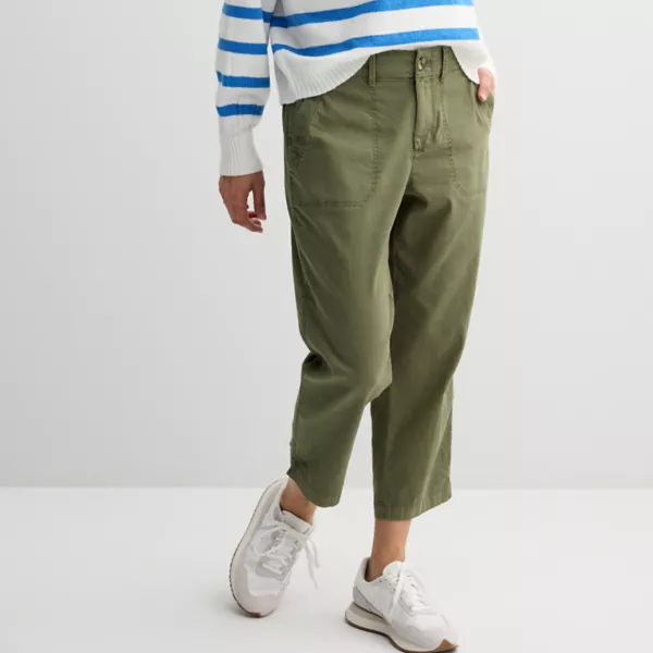 Женские брюки-капри Sonoma Goods For Life, цвет kagan green
Женские брюки-капри Sonoma Goods For Life, цвет kagan green