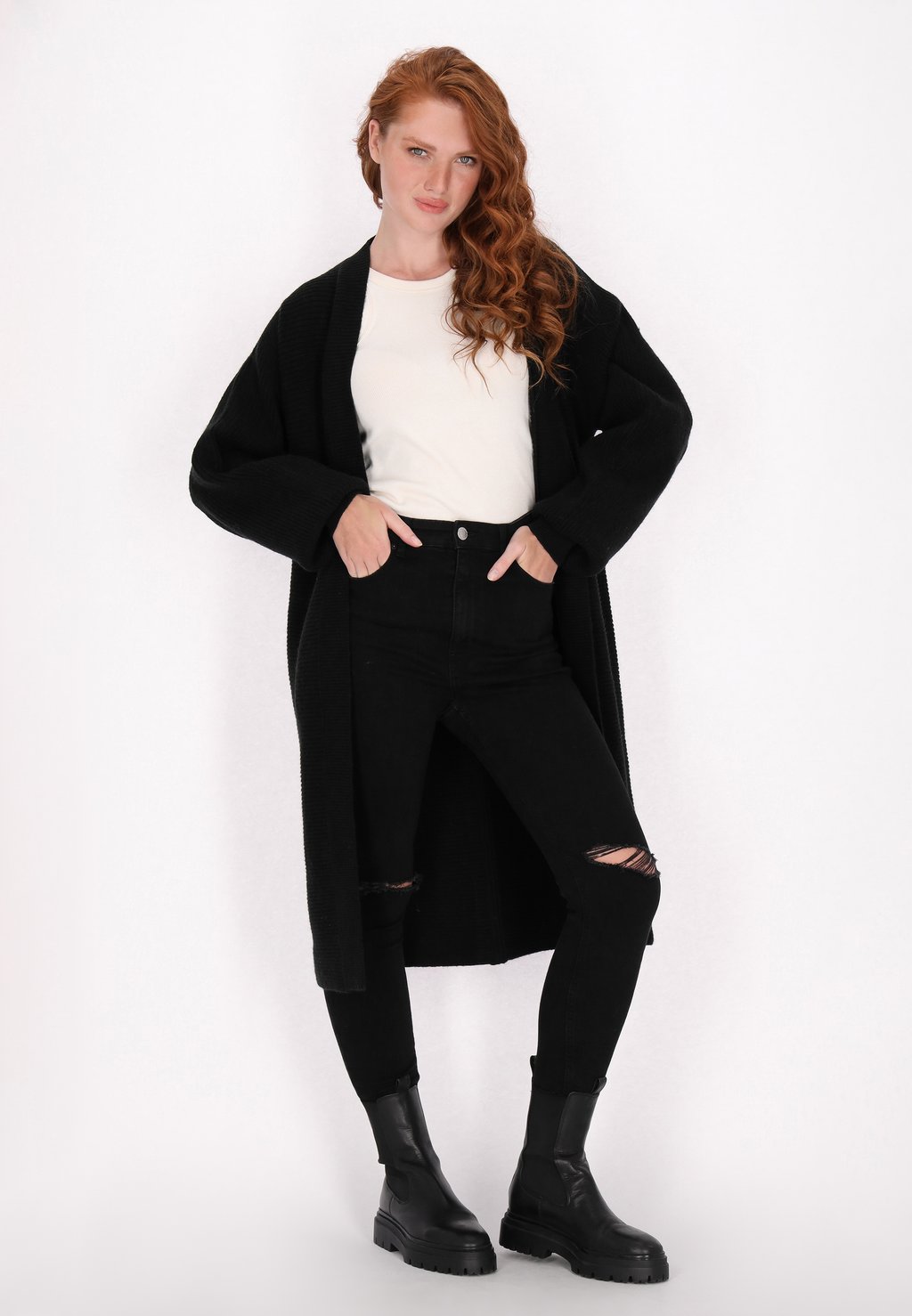 Кардиган DreiMaster, черный
Кардиган DreiMaster, черный