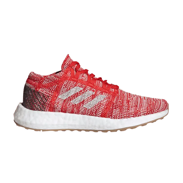 Кроссовки adidas PureBoost Go J 'Active Red Carbon', красный 
Кроссовки adidas PureBoost Go J 'Active Red Carbon', красный