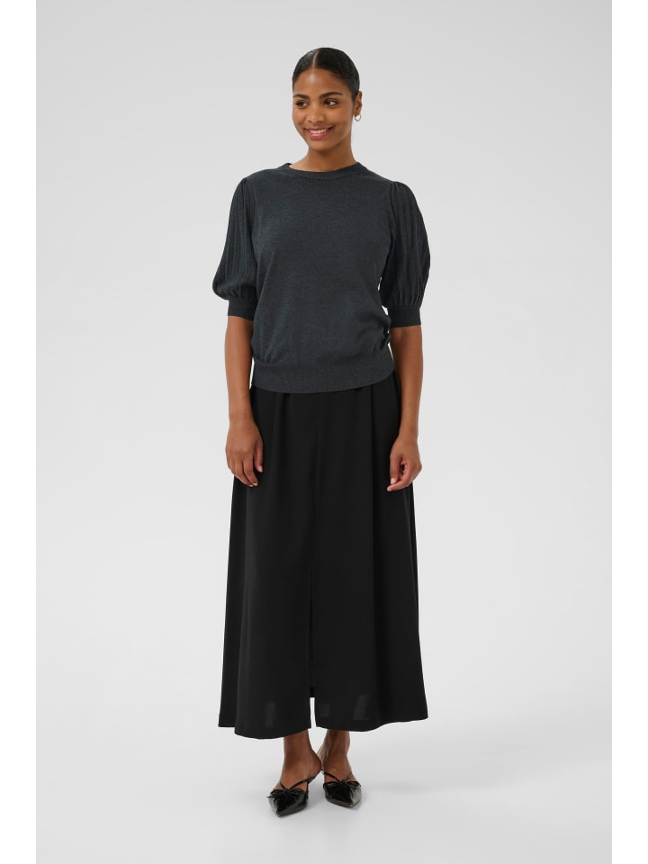 Kaffe Вязаный свитер KAlone стандартного кроя темно-серого меланжевого цвета
Kaffe Вязаный свитер KAlone стандартного кроя темно-серого меланжевого цвета