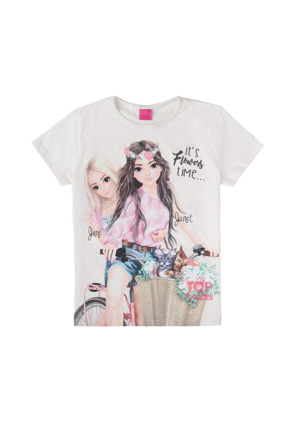 Футболка с принтом TOP Model, белый
Футболка с принтом TOP Model, белый