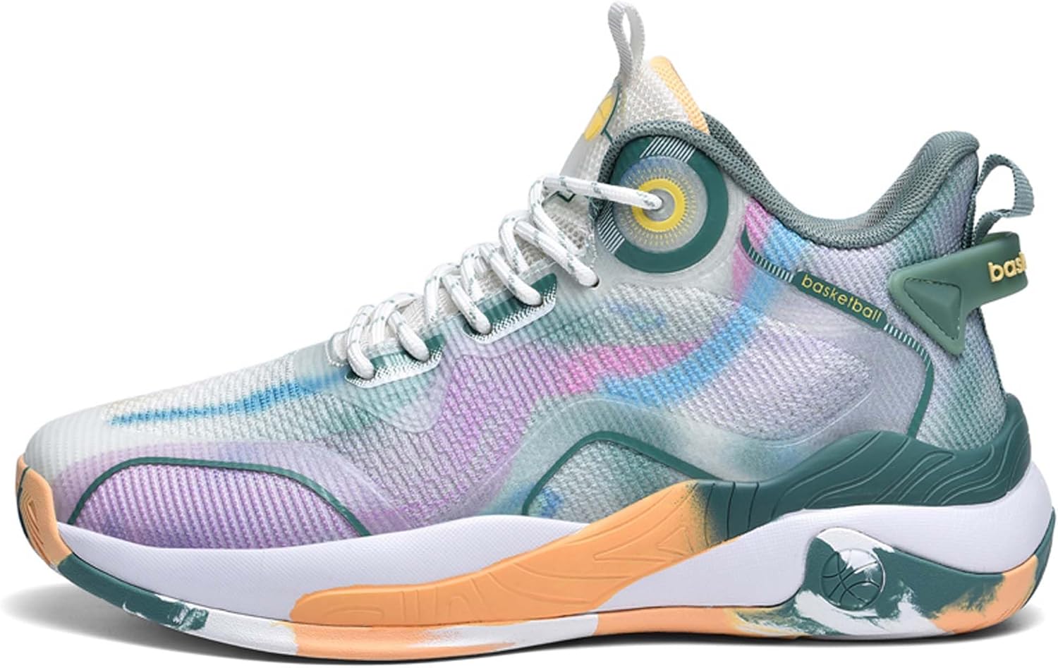 Мужские и женские баскетбольные кроссовки средней высоты на шнуровке, кроссовки для бега с высокой упругостью, резиновой подошвой, износостойкие, удобные и дышащие, для бадминтона, тенниса и кросс-тренинга Ksyvucrd, зеленый
Мужские и женские баскетбольные кроссовки средней высоты на шнуровке, кроссовки для бега с высокой упругостью, резиновой подошвой, износостойкие, удобные и дышащие, для бадминтона, тенниса и кросс-тренинга Ksyvucrd, зеленый