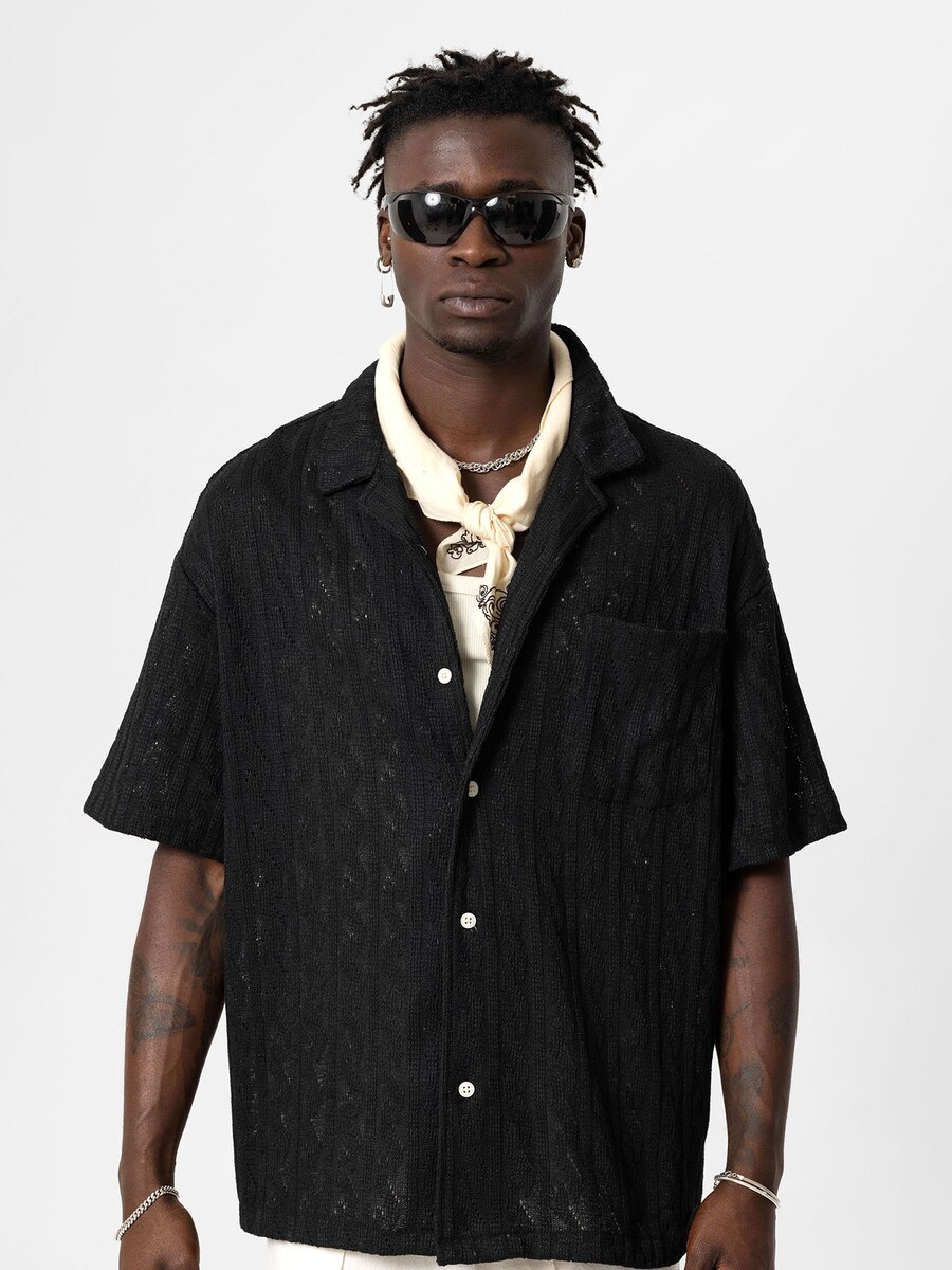 Удобная рубашка на пуговицах VAMOS CLO, черный
Удобная рубашка на пуговицах VAMOS CLO, черный