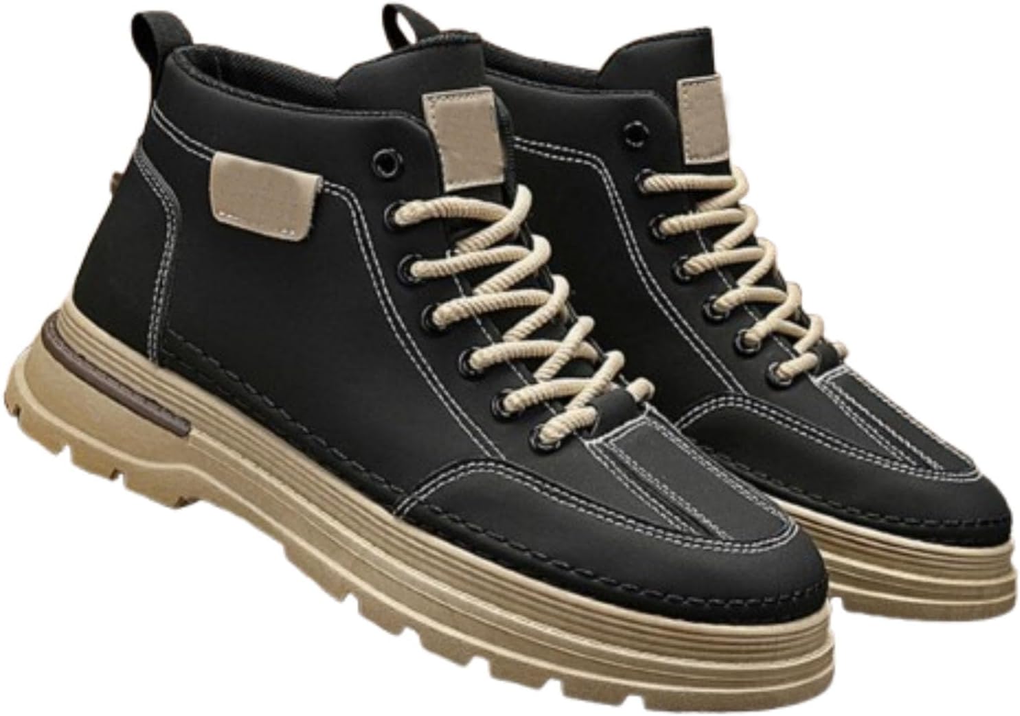 Мужские высокие повседневные слипоны, нескользящие ботинки для зимы, мужские ботинки для повседневной носки Generic, черный
Мужские высокие повседневные слипоны, нескользящие ботинки для зимы, мужские ботинки для повседневной носки Generic, черный