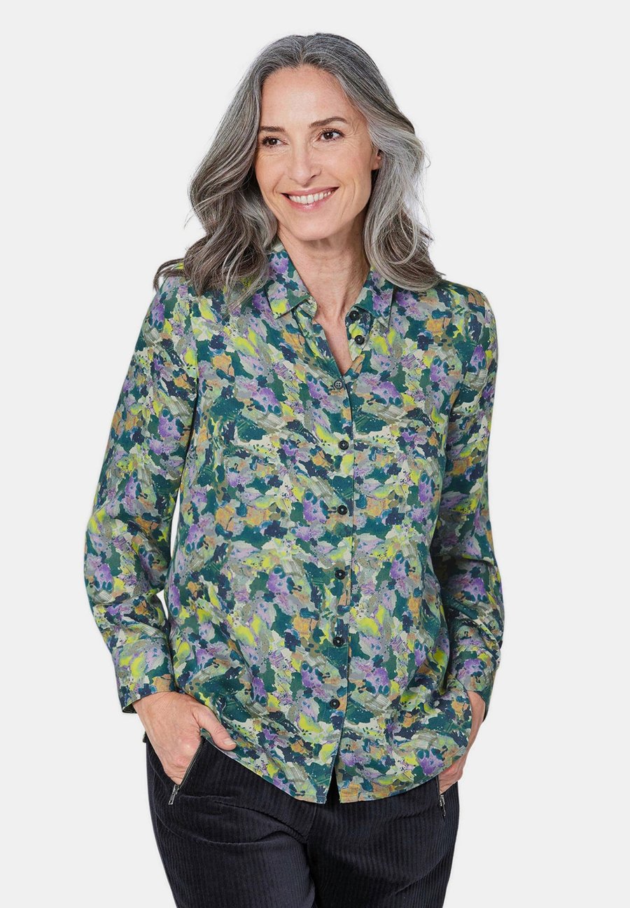 Блуза GOLDNER Button-down blouse, Multicolor/Multi-Coloured
Блуза GOLDNER Button-down blouse, Multicolor/Multi-Coloured