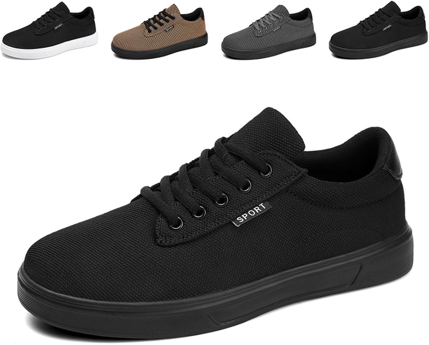 Мужские повседневные кеды из холщовой ткани с плоской подошвой, комфортные, с круглым носком, мягкой подошвой, трикотажные, на шнуровке, для улицы, дышащие, противоскользящие прогулочные обувь Bhdjk, черный
Мужские повседневные кеды из холщовой ткани с плоской подошвой, комфортные, с круглым носком, мягкой подошвой, трикотажные, на шнуровке, для улицы, дышащие, противоскользящие прогулочные обувь Bhdjk, черный