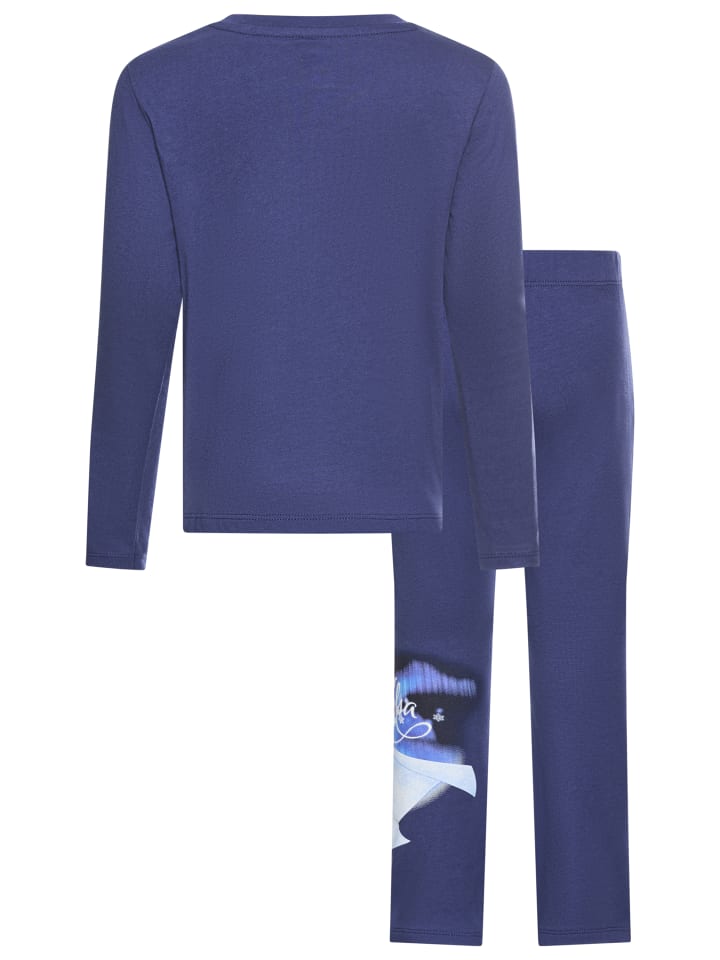Рубашка с длинным рукавом и леггинсы темно-синего цвета Kidsworld
Рубашка с длинным рукавом и леггинсы темно-синего цвета Kidsworld