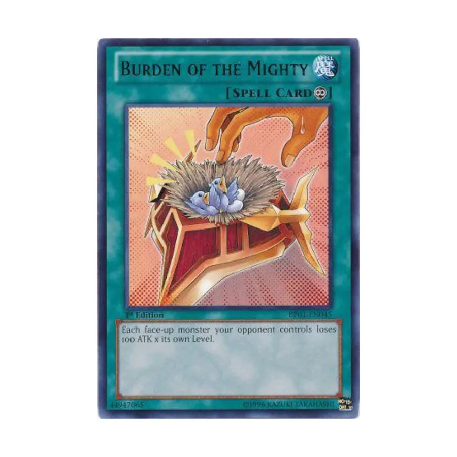 CCG Бремя могучего (редкий черный), Yu-Gi-Oh - Battle Pack 1 - Epic Dawn - Singles
CCG Бремя могучего (редкий черный), Yu-Gi-Oh - Battle Pack 1 - Epic Dawn - Singles