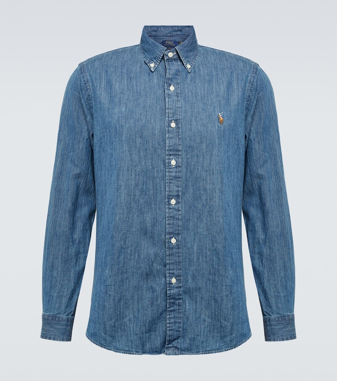 Джинсовая рубашка Polo Ralph Lauren, синий
Джинсовая рубашка Polo Ralph Lauren, синий