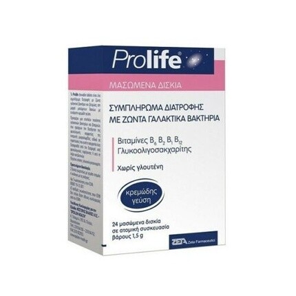 Жевательные таблетки Prolife
Жевательные таблетки Prolife