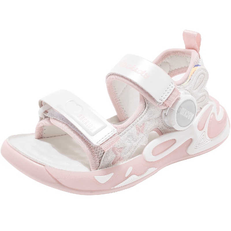 Детские сандалии с низким верхом, нескользящие и дышащие ABC KIDS, белый/розовый
Детские сандалии с низким верхом, нескользящие и дышащие ABC KIDS, белый/розовый