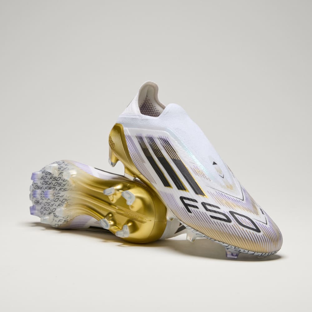 Бутсы Adidas F50 Elite Laceless Firm Ground Cleats, цвет Cloud White/Core Black/Gold Metallic
Бутсы Adidas F50 Elite Laceless Firm Ground Cleats, цвет Cloud White/Core Black/Gold Metallic