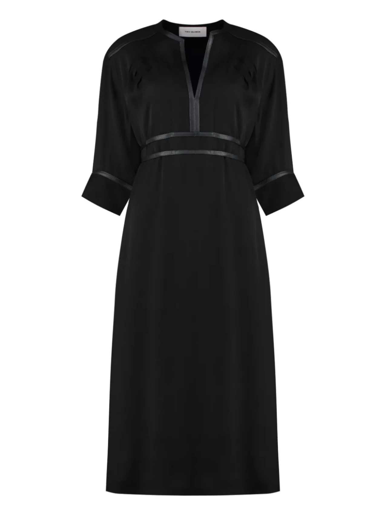 Платье-миди из крепа Yves Salomon, черный
Платье-миди из крепа Yves Salomon, черный
