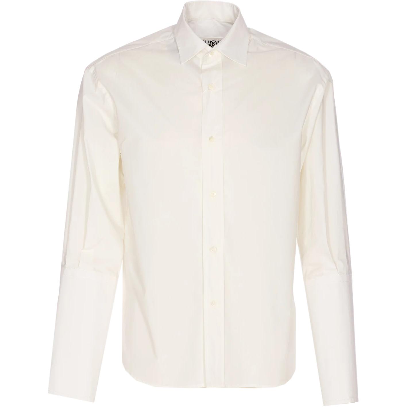 Рубашка с длинными рукавами и пуговицами Mm6 Maison Margiela, белый
Рубашка с длинными рукавами и пуговицами Mm6 Maison Margiela, белый