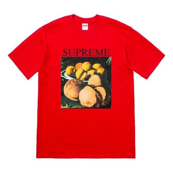 Футболка fw18 still life tee red printing short sleeve Supreme, красный
Футболка fw18 still life tee red printing short sleeve Supreme, красный