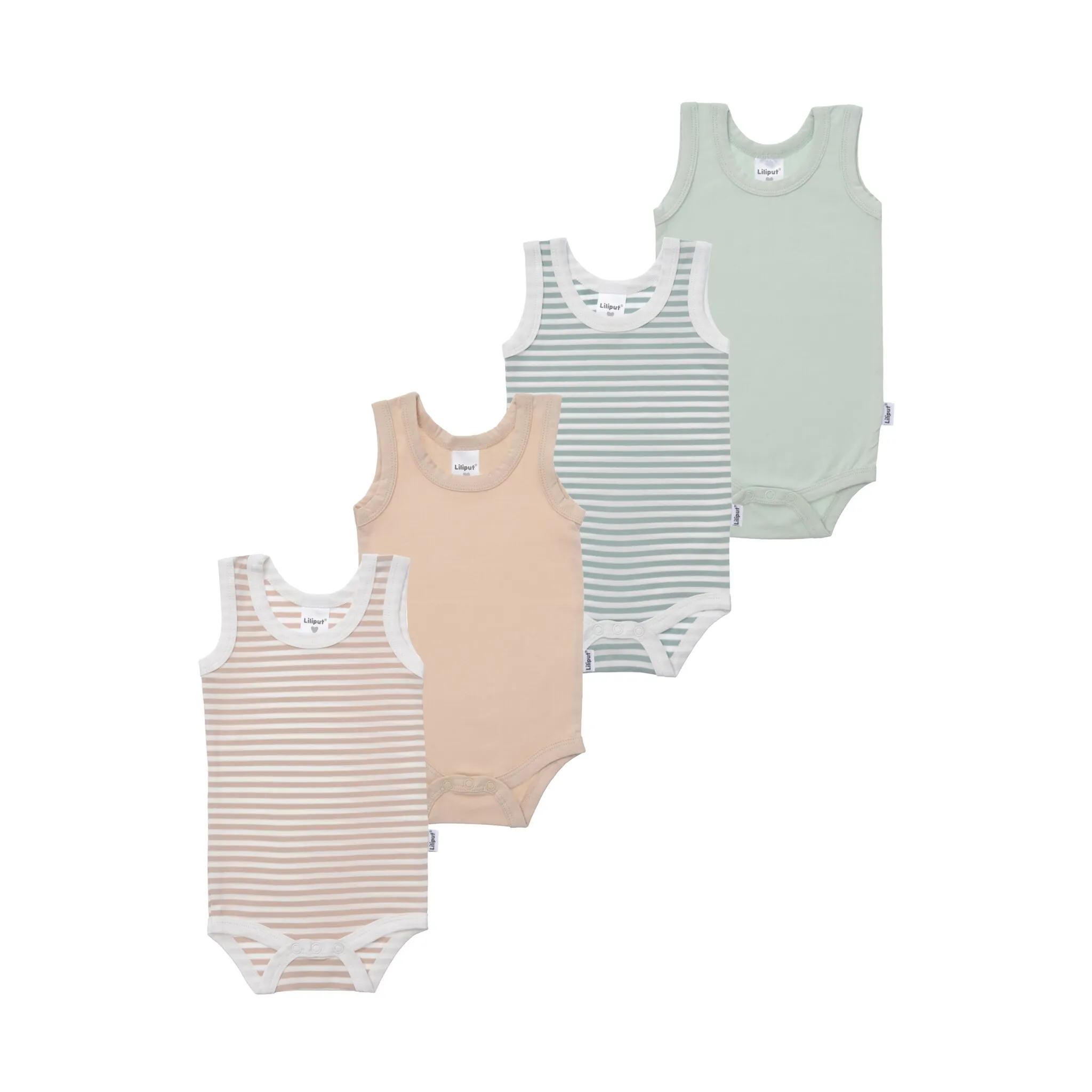 Liliput Body Боди для малышей, 4 шт. в упаковке, с удобным круглым вырезом, цвет mehrfarbig
Liliput Body Боди для малышей, 4 шт. в упаковке, с удобным круглым вырезом, цвет mehrfarbig