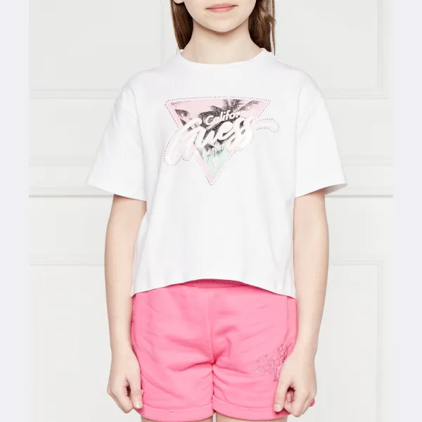 Футболка стандартного кроя Guess, белый
Футболка стандартного кроя Guess, белый