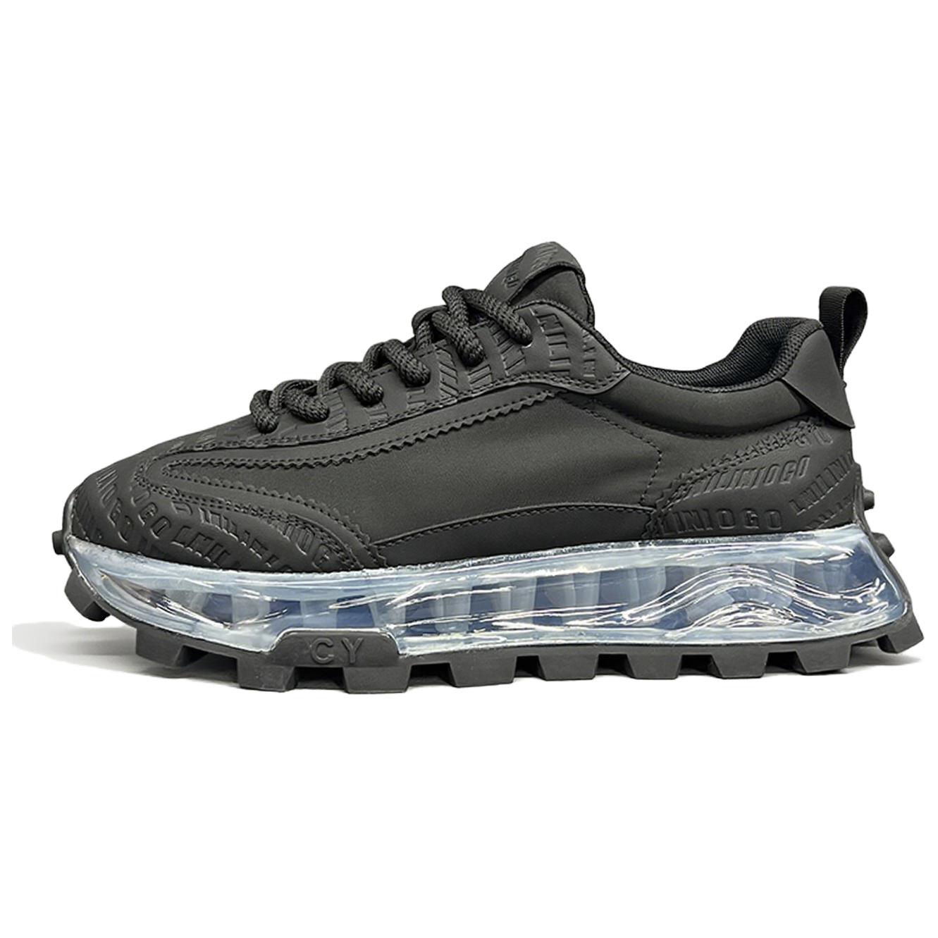 ZUOSAISI Износостойкие дышащие низкие массивные кроссовки мужские - черные, цвет Black 
ZUOSAISI Износостойкие дышащие низкие массивные кроссовки мужские - черные, цвет Black