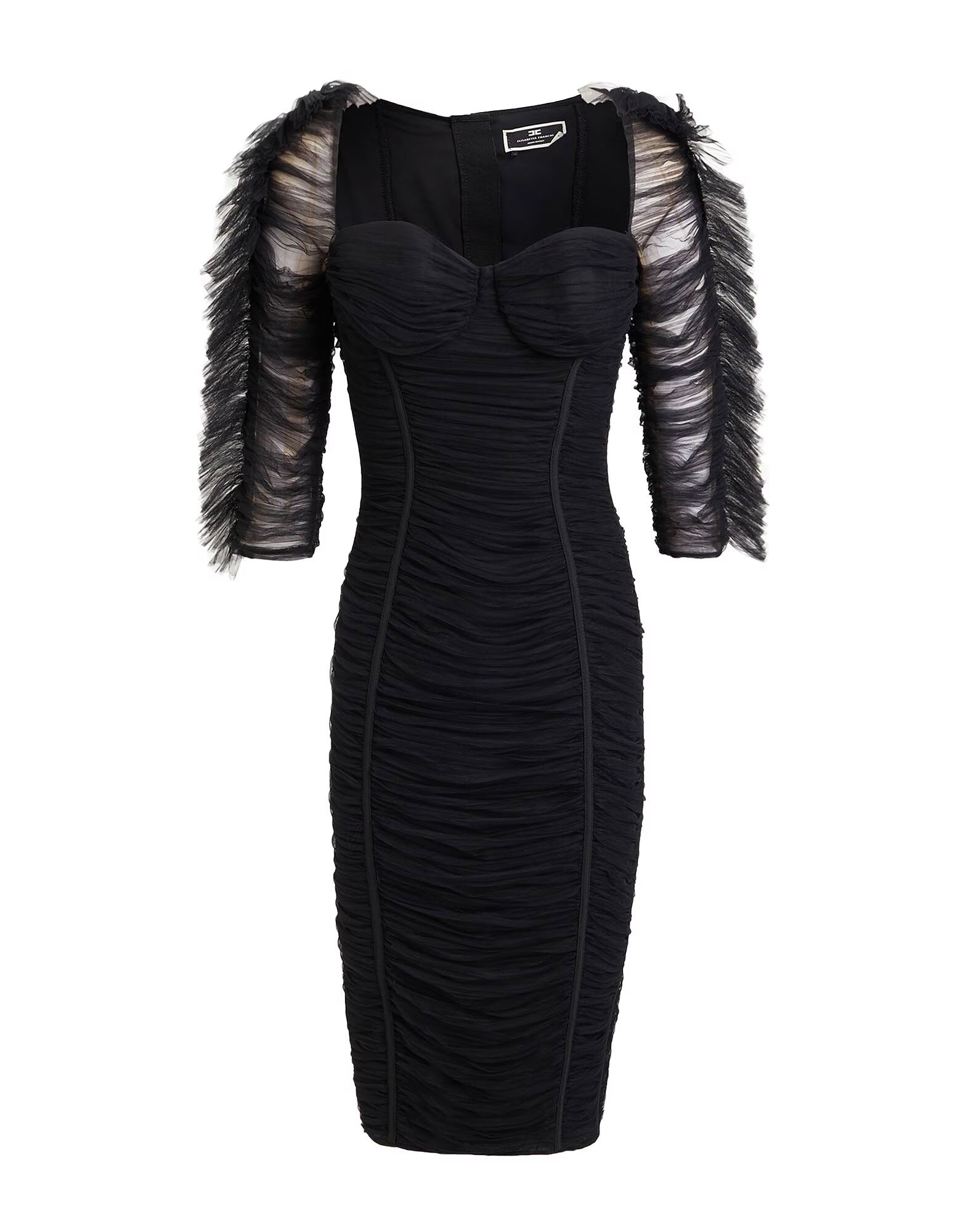 Платье миди Elisabetta Franchi, черный
Платье миди Elisabetta Franchi, черный