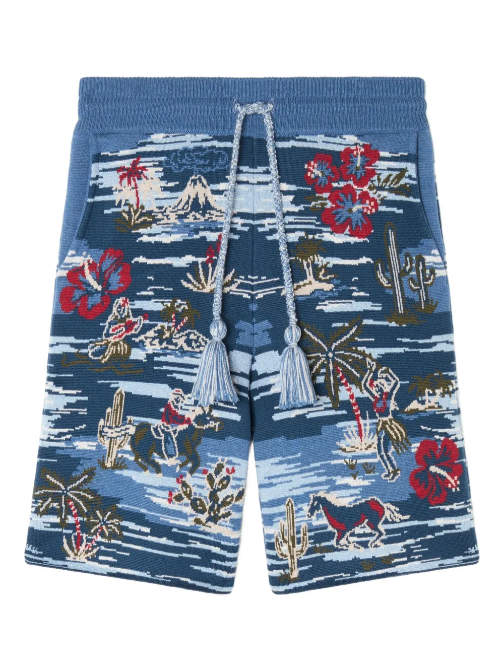 Шорты Tex-Hawaii Roundtrip Alanui, синий 
Шорты Tex-Hawaii Roundtrip Alanui, синий