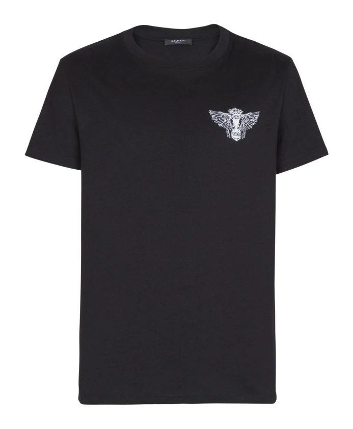 Футболка с принтом крыльев Balmain, черный
Футболка с принтом крыльев Balmain, черный