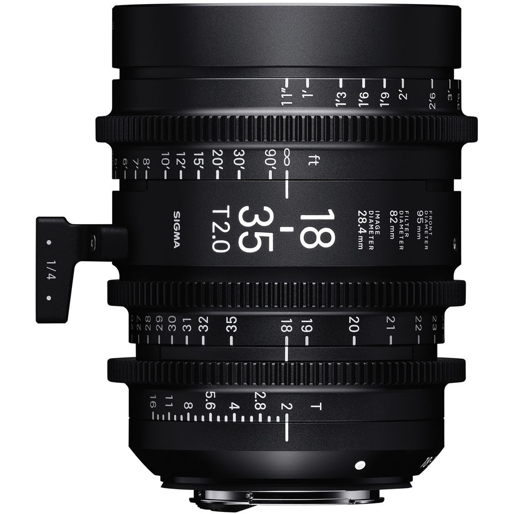 Высокоскоростной зум-объектив Sigma 18-35mm T2 (PL)
Высокоскоростной зум-объектив Sigma 18-35mm T2 (PL)