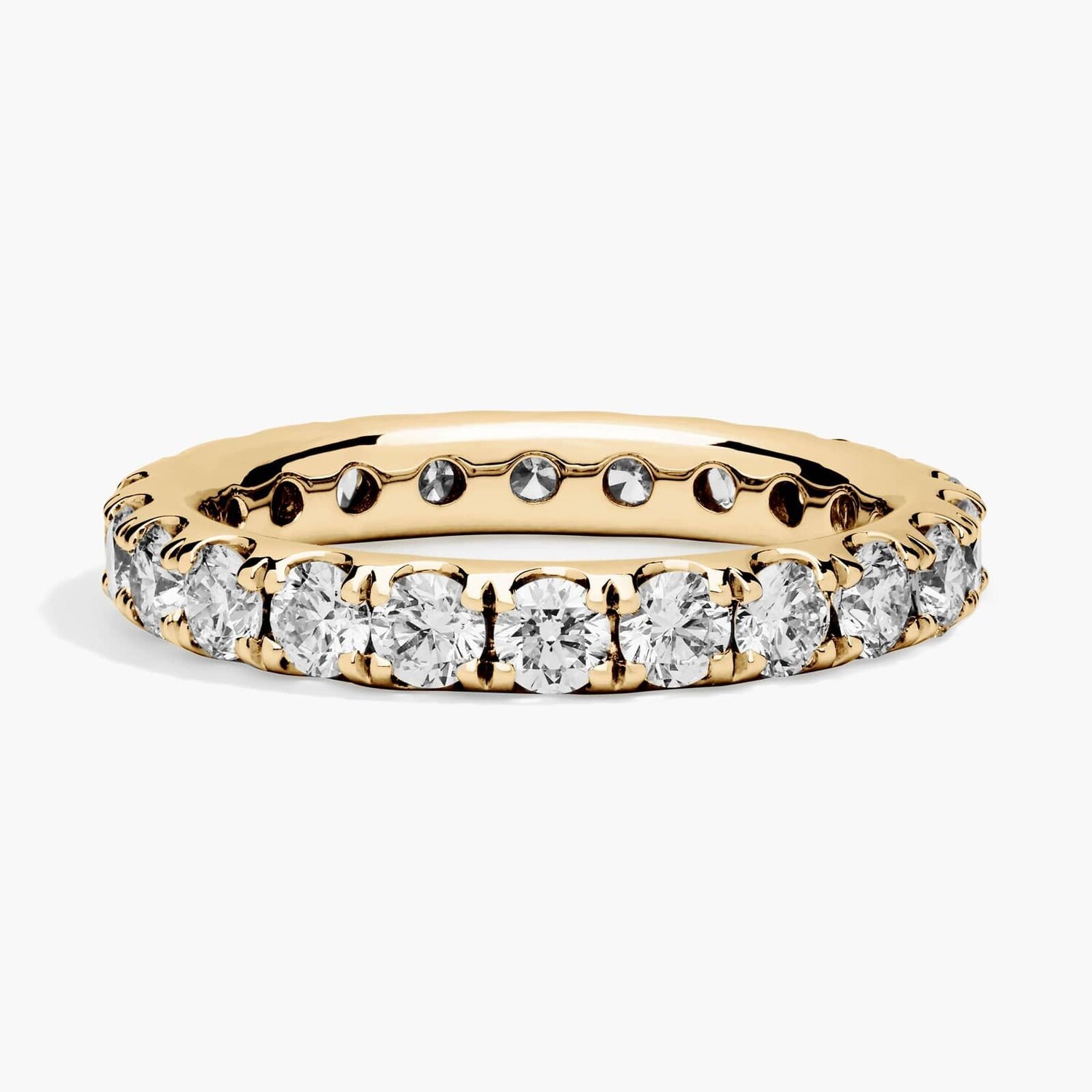 Кольцо Riviera Pavé Diamond Eternity из 14-каратного желтого золота (2 карата Tw. - HI / SI1-SI2) Blue Nile
Кольцо Riviera Pavé Diamond Eternity из 14-каратного желтого золота (2 карата Tw. - HI / SI1-SI2) Blue Nile