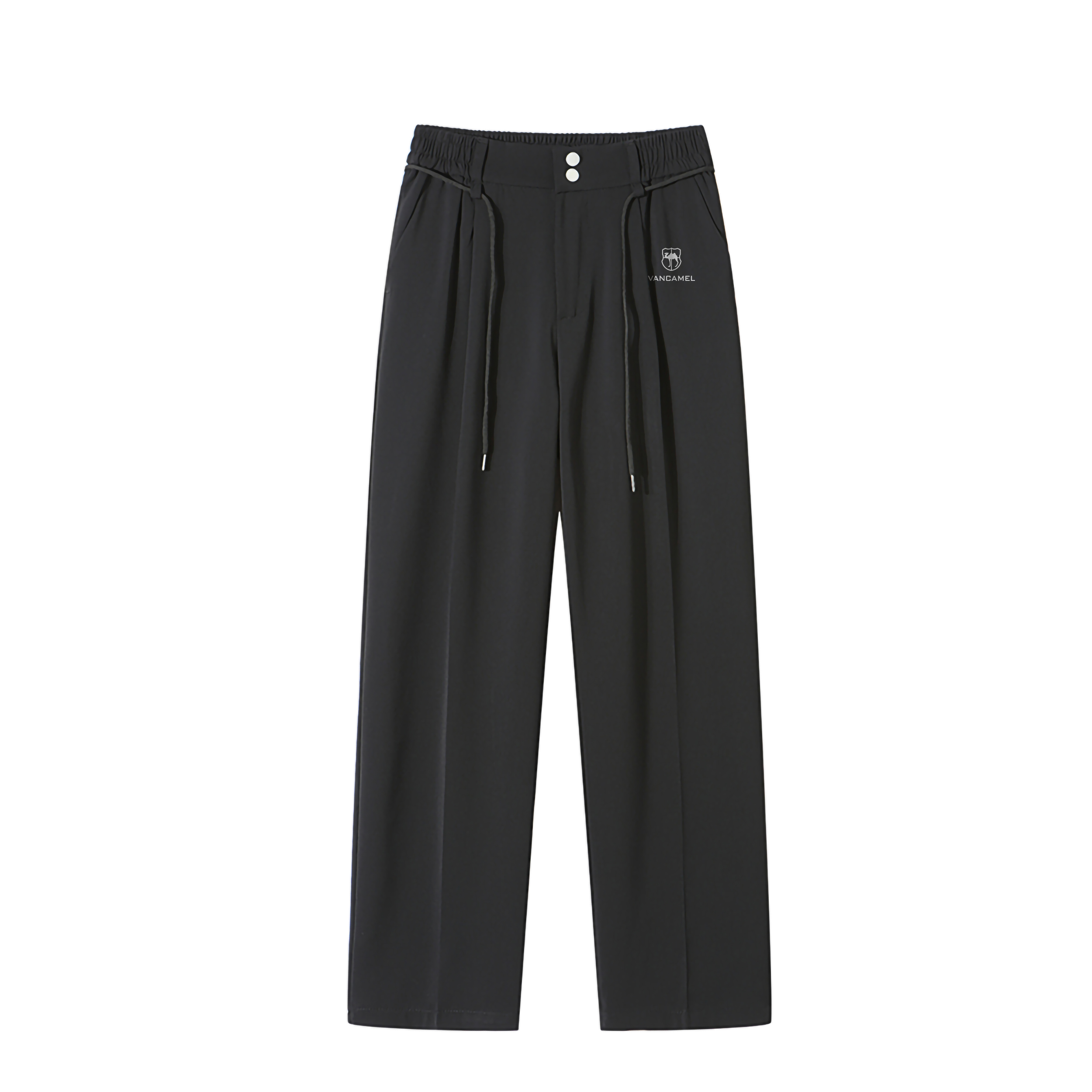 Повседневные брюки Unisex тонкие прямого кроя VanCamel, черный
Повседневные брюки Unisex тонкие прямого кроя VanCamel, черный