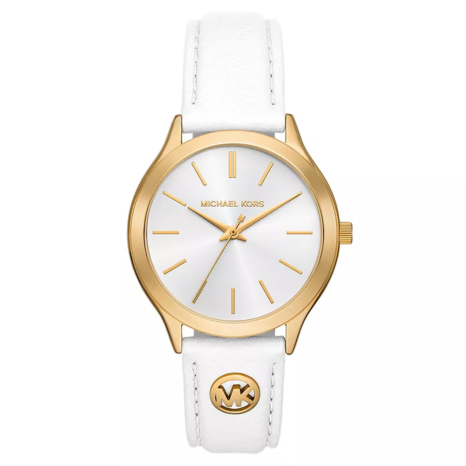 Michael Kors Женские часы Slim Runway с белым циферблатом
Michael Kors Женские часы Slim Runway с белым циферблатом