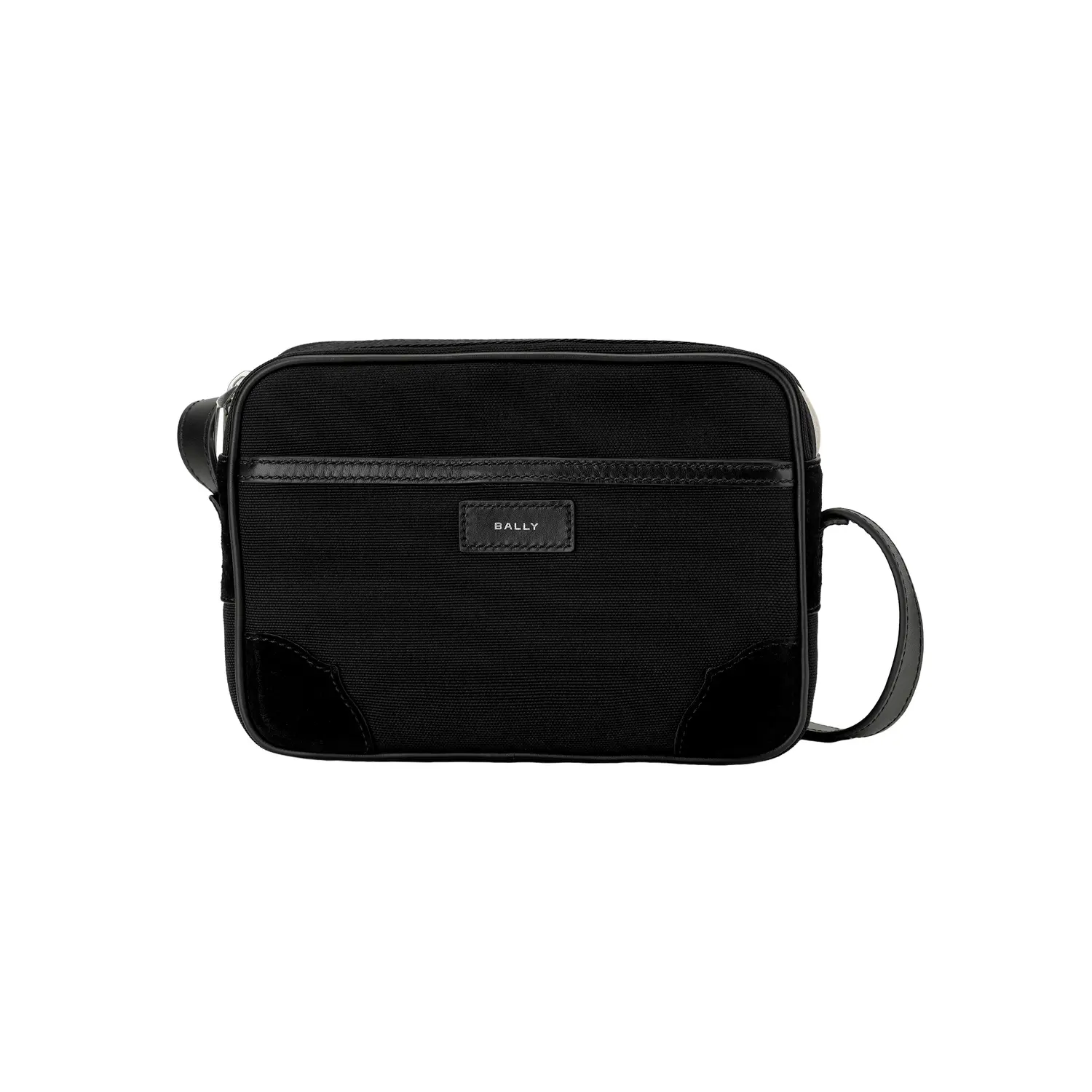 BALLY Кожаная с тканевыми вставками мужская сумка через плечо черная
BALLY Кожаная с тканевыми вставками мужская сумка через плечо черная