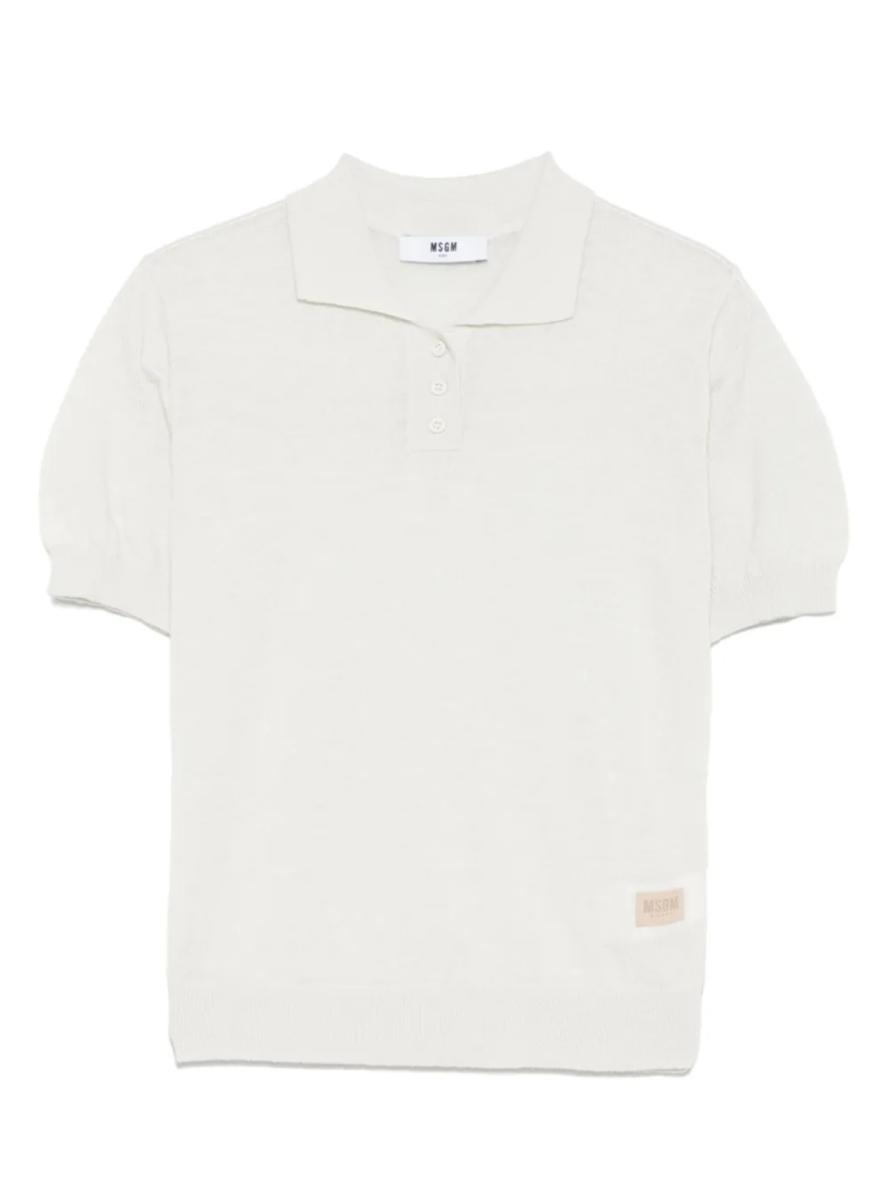 Трикотажная рубашка-поло MSGM Kids, белый
Трикотажная рубашка-поло MSGM Kids, белый