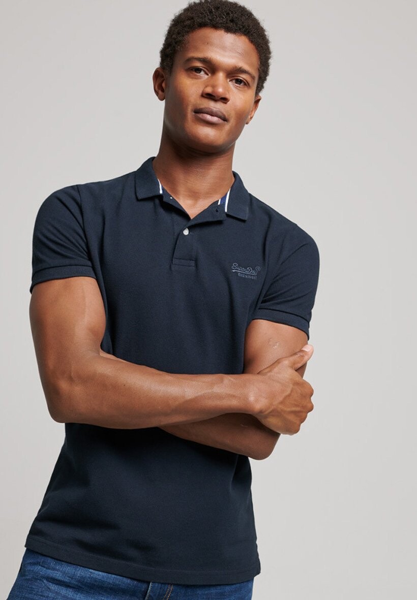 Рубашка-поло темно-синего цвета Superdry, цвет eclipse navy
Рубашка-поло темно-синего цвета Superdry, цвет eclipse navy