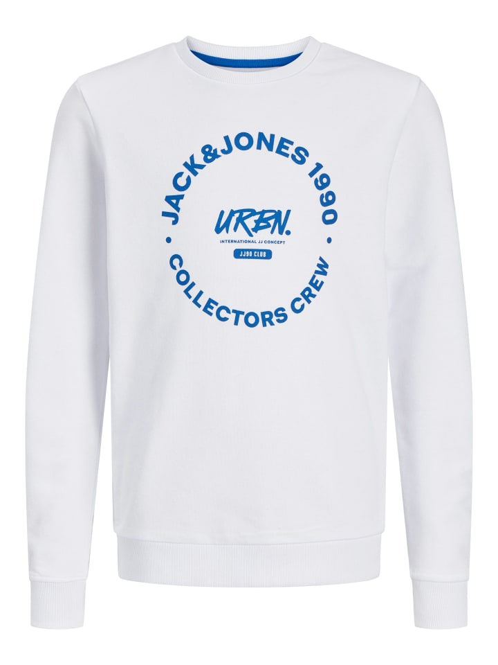Толстовка JACK & JONES Junior, белый
Толстовка JACK & JONES Junior, белый