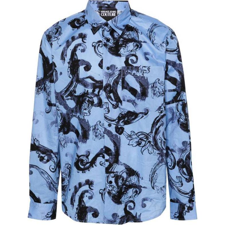 VERSACE JEANS COUTURE Мужская синяя рубашка
VERSACE JEANS COUTURE Мужская синяя рубашка
