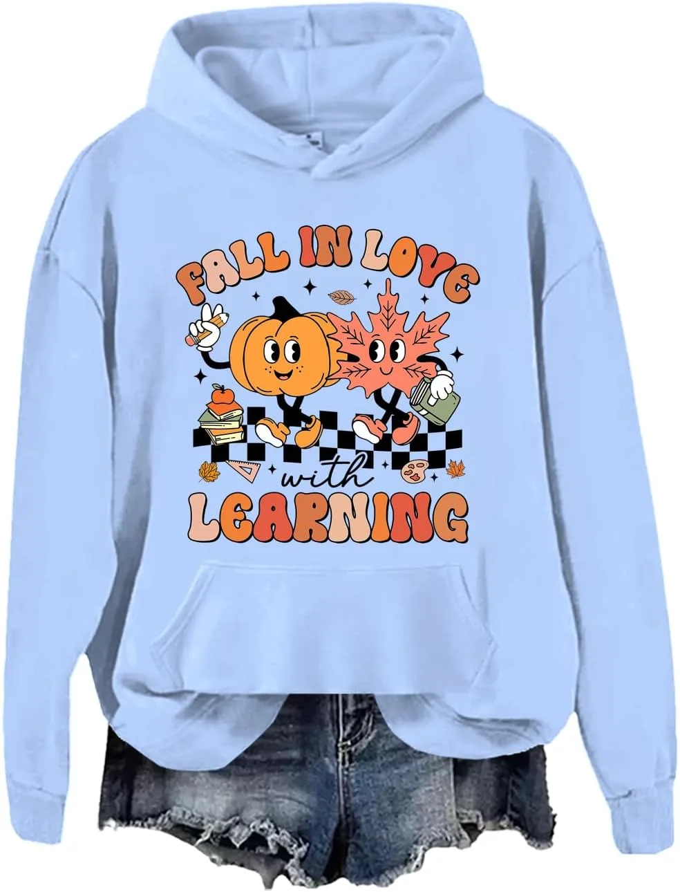 Толстовка с капюшоном Fall in Love with Learning
Толстовка с капюшоном Fall in Love with Learning