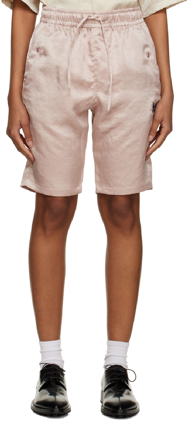 Розовые ковбойские шорты-стринги NEEDLES
Розовые ковбойские шорты-стринги NEEDLES