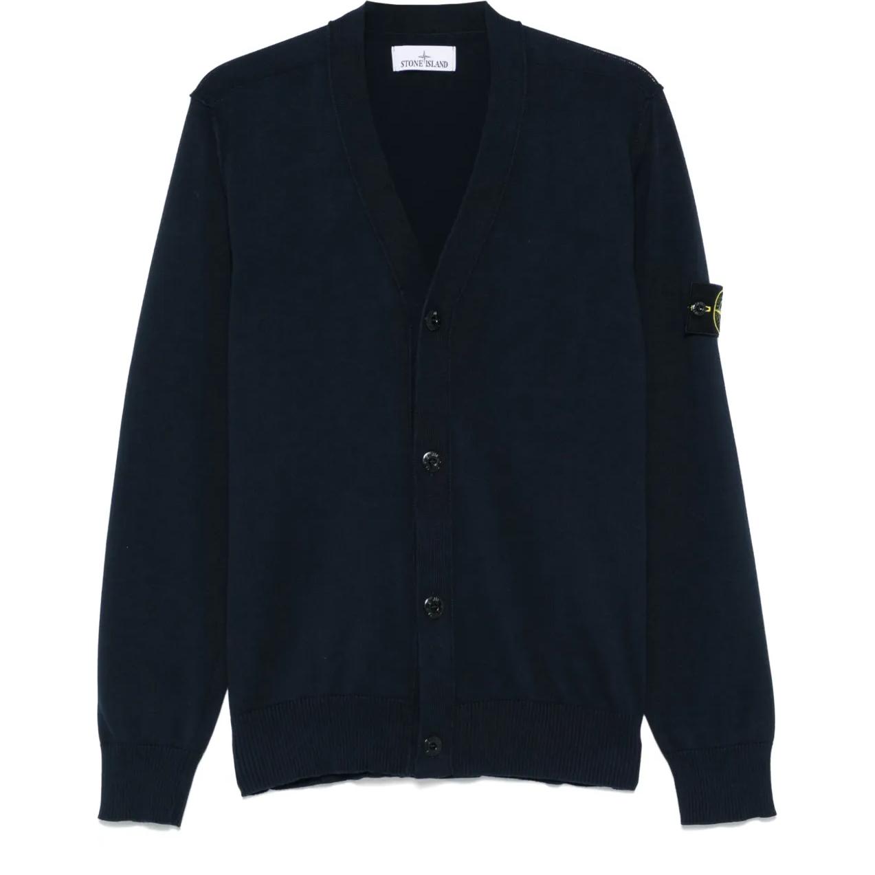 Кардиган с V-образным вырезом и нашивкой "Компас" Stone Island, marine синий
Кардиган с V-образным вырезом и нашивкой "Компас" Stone Island, marine синий