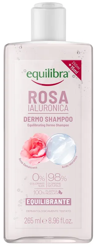 Equilibra Pink Hair Hyaluronic Dermo Увлажняющий шампунь 265 мл Увлажняющее действие
Equilibra Pink Hair Hyaluronic Dermo Увлажняющий шампунь 265 мл Увлажняющее действие