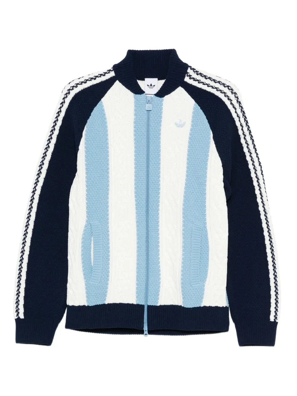Полосатый кардиган Archive на молнии Adidas, синий
Полосатый кардиган Archive на молнии Adidas, синий