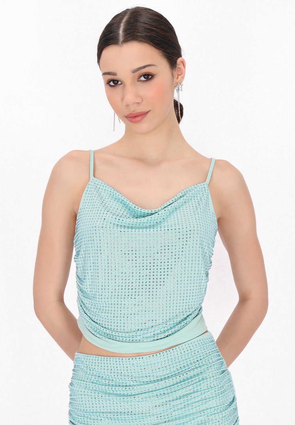 Топ myMo at night, синий 
Топ myMo at night, синий