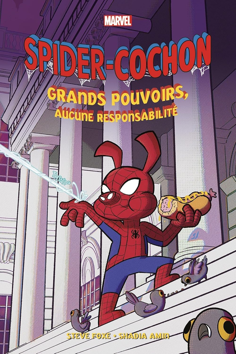 Marvel Next Gen - Spider-Cochon : Grands pouvoirs, aucune responsabilité (PANINI)
Marvel Next Gen - Spider-Cochon : Grands pouvoirs, aucune responsabilité (PANINI)